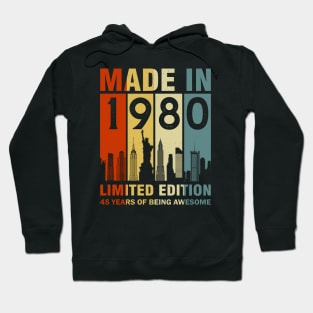 Made In 1980 Limited Edition Hoodie